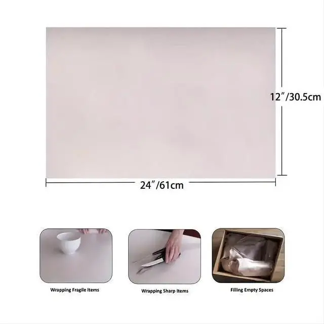 Alt view image 2 of 6 - Packing Paper for Moving 50 Sheets Newsprint Paper for Packing Wrapping, Wrapping Paper for Packaging Fragile Glass Chinas, Must Have Packing Supplies for Moving Boxes (12 * 24in)