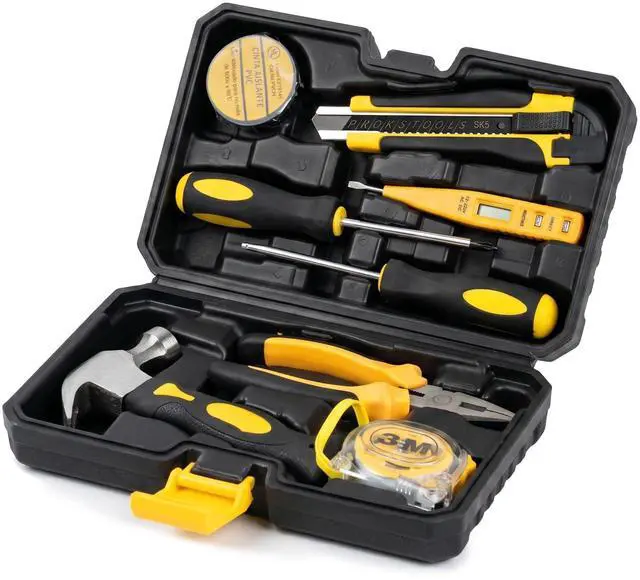 Main image of Basic Home Tool Set Household Tool kit for General Repair 8 Pcs