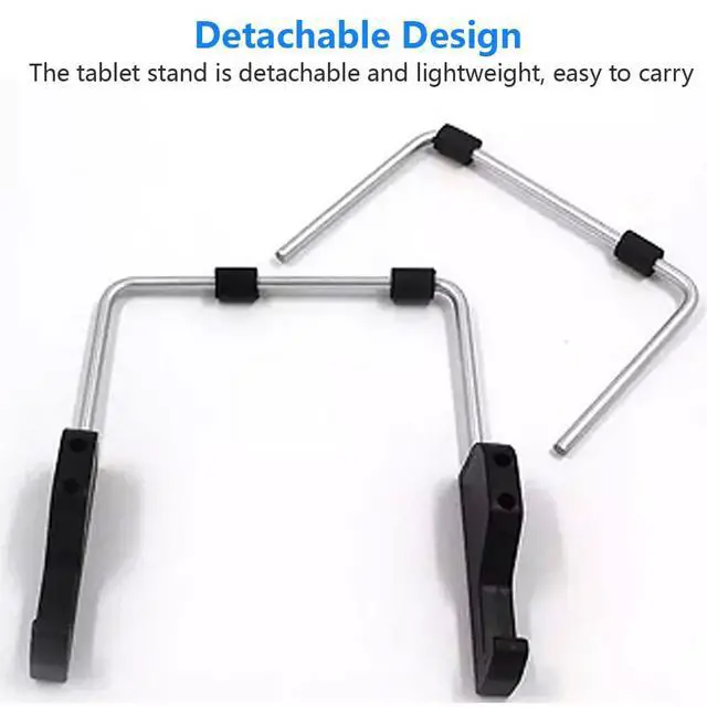 Alt view image 4 of 7 - Adjustable Tablet Holder Stand, Aluminum Desk Stand Holder