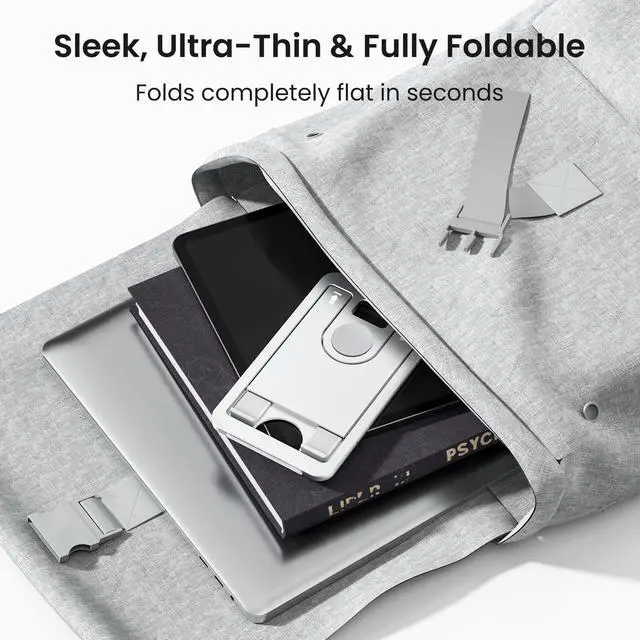 Alt view image 4 of 7 - Tablet Stand for Desk,Foldable iPad Stand,Adjustable Desktop Holder
