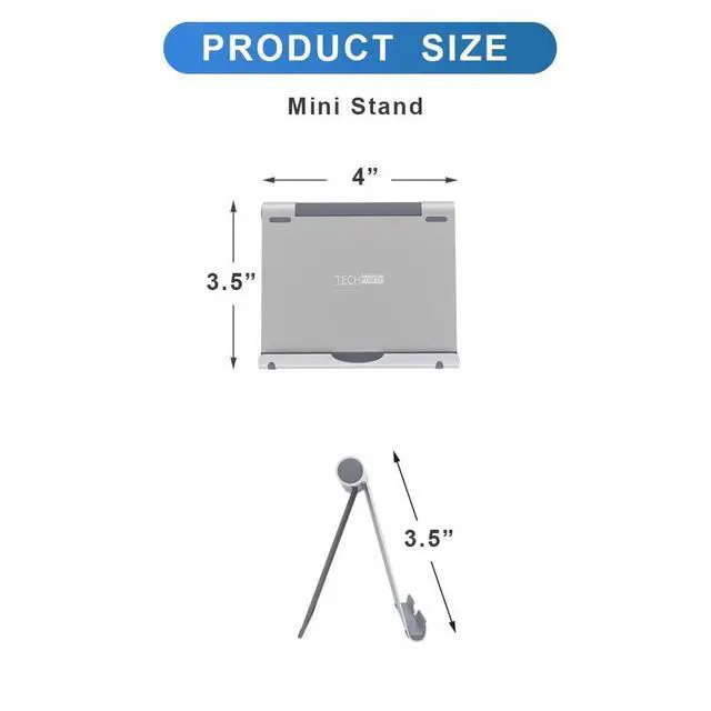 Alt view image 4 of 6 - iPad Stand Multi-Angle Aluminum Holder for Tablets