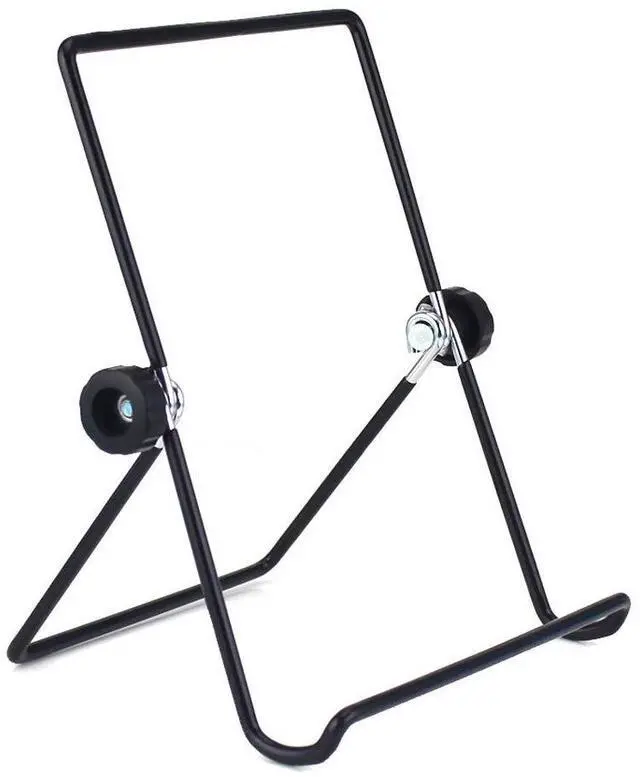 Main image of Tablet Holder Stand, Universal Multi-Angle Non-Slip Adjustable Holder Cradle for 9-12.9 inch Tablet PC, Pad (Black)