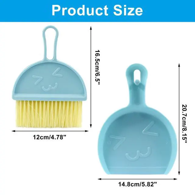 Alt view image 5 of 5 - Small Broom and Dustpan Set, Mini, 3 Colors