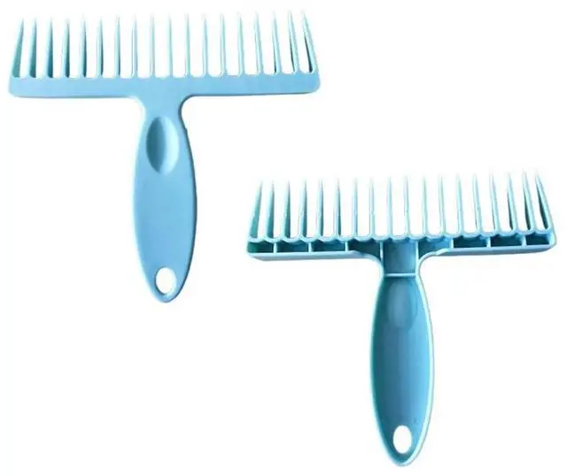 Main image of 2 Pack Broom Cleaning Tool Hair Removal Comb Cleaner for One Sweep Broom Commercial Dust Mop Floor Sweeper Stand Up Broom Upright Dustpan Combo Set Removing Hair Dust on Brooms