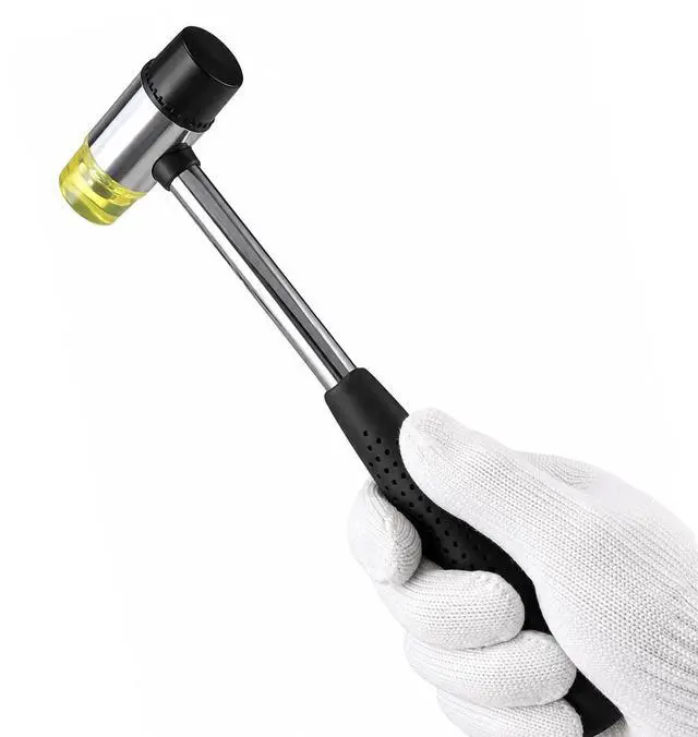 Main image of Small Rubber Mallet 25mm Double-Faced Mini Plastic Hammer