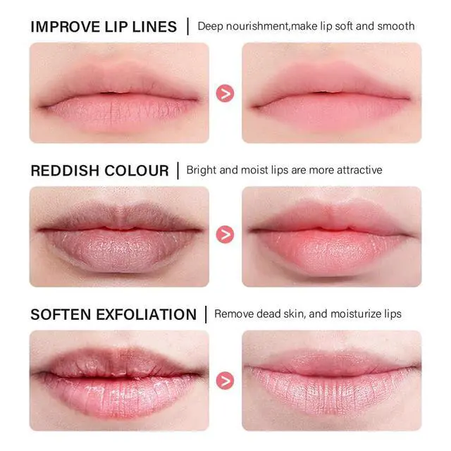Alt view image 5 of 6 - Sleeping lip mask, Nourish & Hydrate Lip Mask With Vitamin C, Antioxidants, Lip Balm, Lip Skin Care, Improve Lip Color, Reduce Lip Lines