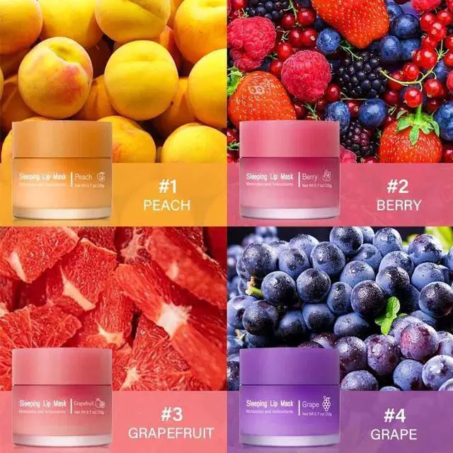 Alt view image 6 of 6 - Sleeping lip mask, Nourish & Hydrate Lip Mask With Vitamin C, Antioxidants, Lip Balm, Lip Skin Care, Improve Lip Color, Reduce Lip Lines