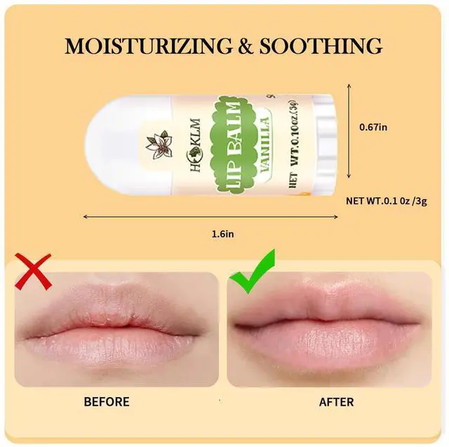 Alt view image 4 of 6 - Mini Lip Balm 25 Pcs,Natural Lip Balms with Vitamin E and Coconut Oil