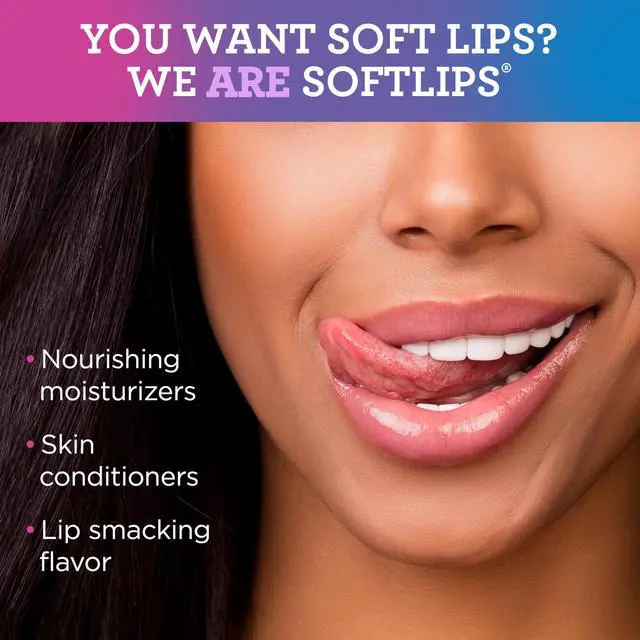 Alt view image 2 of 7 - Daily Lip Moisturizer For Very Dry Lips, Multi-Flavored Lip Balms, Hydrates, Soothes & Prevents Dry, Chapped Lips, Smooth Glide Formula, Dermatologist Tested, Pack of 3 Chap Sticks