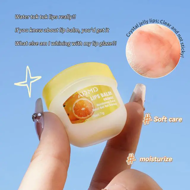 Alt view image 6 of 7 - Fruit Flavor Lip Balm Set - 4/6/8 Pack Moisturizing Lip Care Kit with Natural Extracts, Non-Greasy Formula for Dry & Chapped Lips, Portable Everyday Lip Balm for Women Men (4 PACKS)