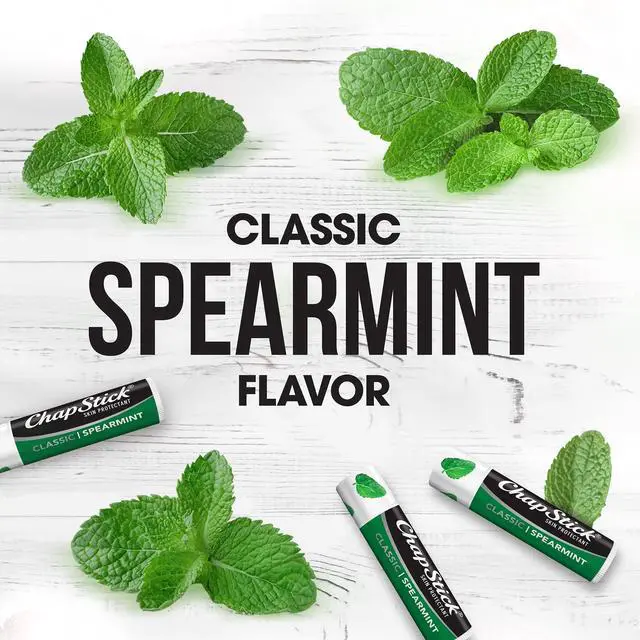 Alt view image 3 of 7 - Classic Spearmint Lip Balm Tubes, Moisturizing ChapStick for Lip Care, 0.15 Oz