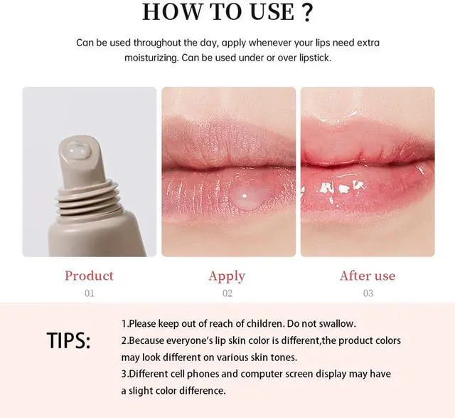 Alt view image 5 of 7 - Lip Butter Balm - Ultra-Hydrating, Nourishing Lip Care with Natural Ingredients, Shea Butter & Olive Oil, Soothes & Softens Dry Lips (#5 Pink Guava, 1)