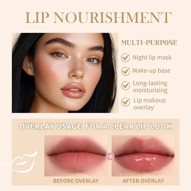 Alt view image 6 of 7 - Lip Butter Balm - Ultra-Hydrating, Nourishing Lip Care with Natural Ingredients, Shea Butter & Olive Oil, Soothes & Softens Dry Lips (#5 Pink Guava, 1)