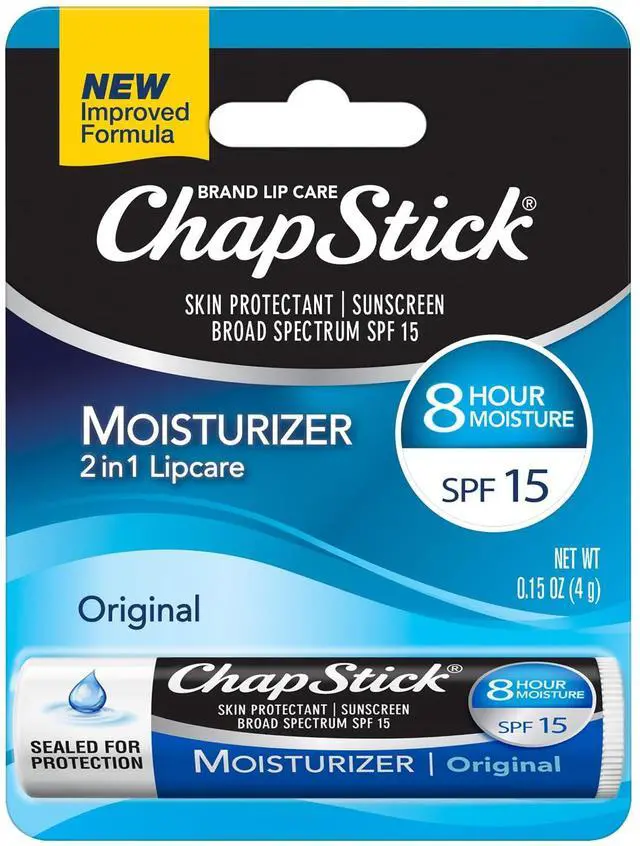 Main image of Moisturizer Original Lip Balm Tube, SPF 15 and Skin Protectant - 0.15 Oz
