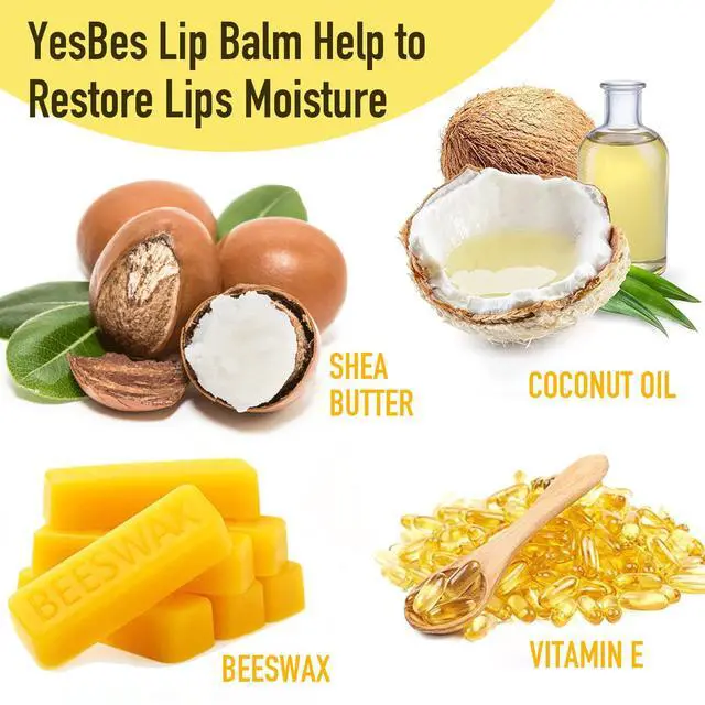 Alt view image 4 of 7 - 16 Pack Lip Balm, Natural Lip Balm Bulk with Vitamin E and Coconut Oil, Moisturizing Lip Balms for Dry Cracked Lips, Lip Balms for Mothers Day Gifts Stocking Stuffers - 8 Flavors