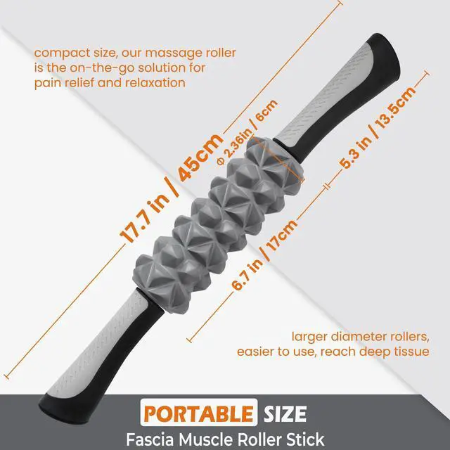 Alt view image 2 of 7 - Muscle Roller Stick