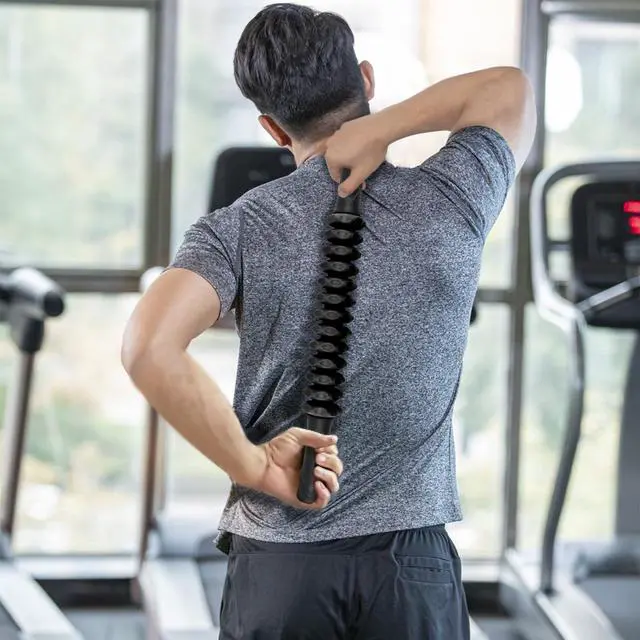 Alt view image 2 of 7 - Muscle Roller Stick, Deep Tissue Massage Stick for Athletes, Therapy Muscle Stick for Runners, Lipo Stick for Relief Muscle Soreness, Fascia, Trigger Points, Help Calf, Leg, Back Recovery