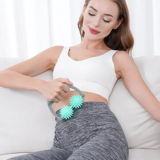 Alt view image 7 of 7 - Fascia Release Spiky Massage Roller, Muscle Cellulite Massager