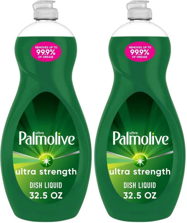 Main image of Ultra Strength Liquid Dish Soap, Original Green, 32.5 Fluid Ounce (Pack of 2)