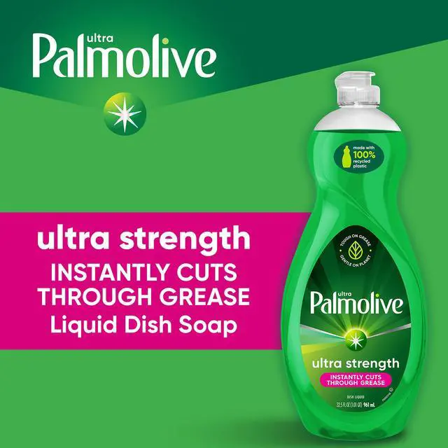 Alt view image 2 of 7 - Ultra Strength Liquid Dish Soap, Original Green, 32.5 Fluid Ounce (Pack of 2)