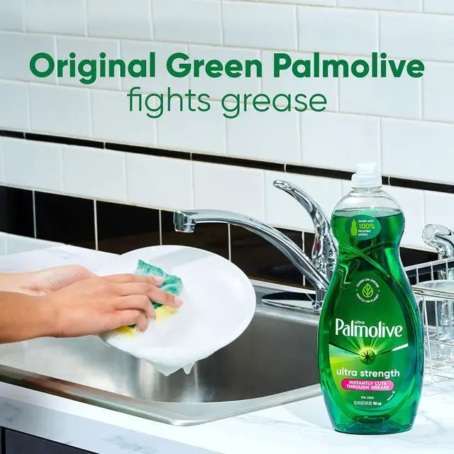 Alt view image 4 of 7 - Ultra Strength Liquid Dish Soap, Original Green, 32.5 Fluid Ounce (Pack of 2)