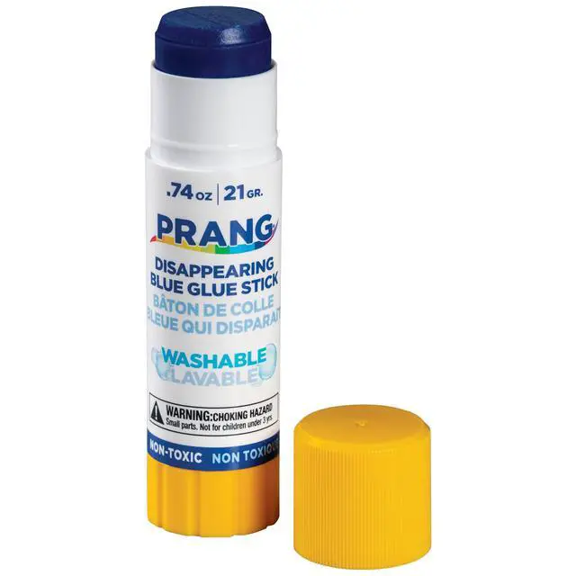Alt view image 3 of 6 - Washable Glue Stick, Blue, .74 Oz., 1 Count