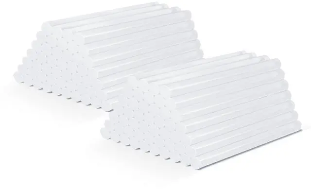 Main image of 100-Count 1/4 inch Mini Hot Glue Sticks, 4 inch Long Rapid Cure Adhesive for Electronics, Crafts and Multi-Material Bonding