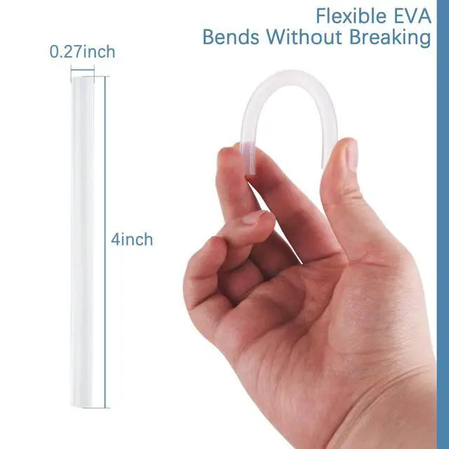 Alt view image 2 of 6 - 100-Count 1/4 inch Mini Hot Glue Sticks, 4 inch Long Rapid Cure Adhesive for Electronics, Crafts and Multi-Material Bonding