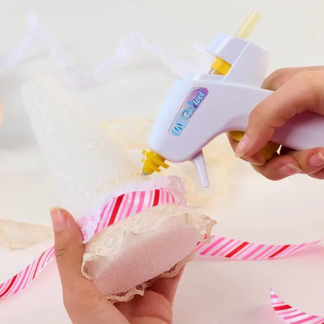 Alt view image 5 of 6 - Ultra Low Temp Cool Glue Sticks, Mini 4-Inch 15-Pack for Safe Crafting & DIY, Fast Bonding, Ideal for Delicate Materials, Fits Low Temp Mini Glue Guns, Made in USA