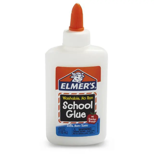 Alt view image 2 of 5 - bundle Washable Liquid School Glue, White, Dries Clear, 4 fl oz Plus Disappearing Purple Elmer's School Glue Stick, 7g, 2pk