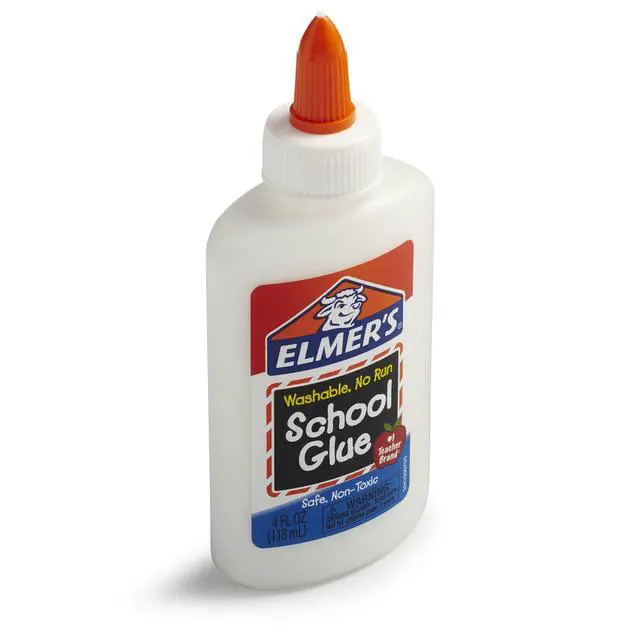 Alt view image 4 of 5 - bundle Washable Liquid School Glue, White, Dries Clear, 4 fl oz Plus Disappearing Purple Elmer's School Glue Stick, 7g, 2pk
