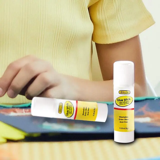 Alt view image 6 of 7 - Glue Sticks, 0.28 oz (8 g), 4 Count, 2-Pack