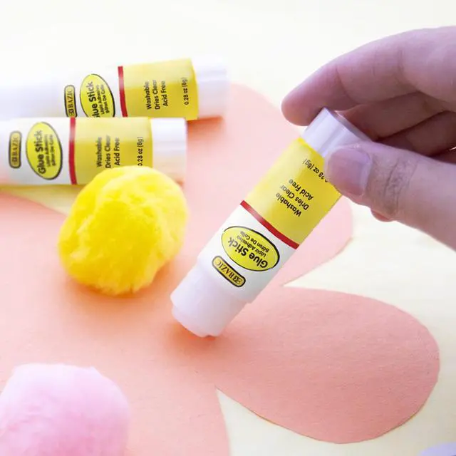 Alt view image 7 of 7 - Glue Sticks, 0.28 oz (8 g), 4 Count, 2-Pack