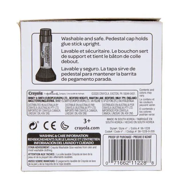 Alt view image 5 of 6 - Washable Glue Sticks; Art Tools; 12 ct.; Great for Classroom Projects