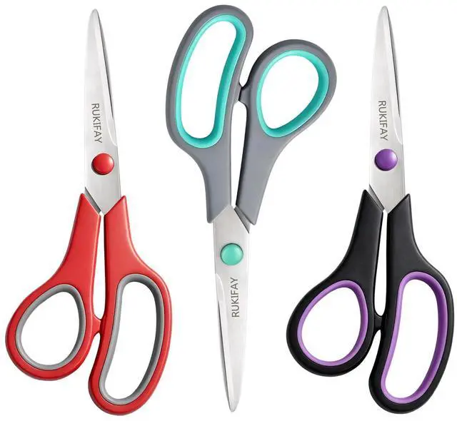 Main image of Scissors All Purpose Heavy Duty 3Pack, 8"Scissors for Office School