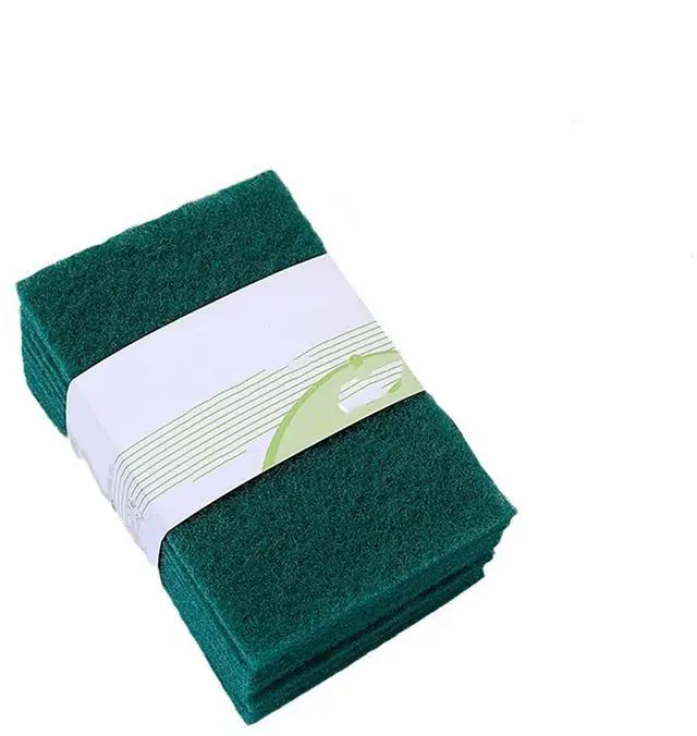 Main image of 10PCS Heavy Duty Cleaning Scrubbing Pads for Kitchen Bathroom Household Cleaning Dish Scrub Sponges