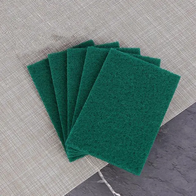 Alt view image 4 of 7 - 10PCS Heavy Duty Cleaning Scrubbing Pads for Kitchen Bathroom Household Cleaning Dish Scrub Sponges