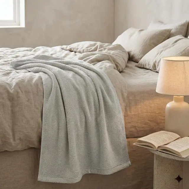 Alt view image 3 of 7 - Bath Sheet 35x71 Inch Extra Large 100% Long-Staple Cotton Zero Twist Towel Fog Gray Hotel Spa Quality Plush Towel Super Soft Absorbent Quick Dry for Bathroom Gym Pool Luxury Towel