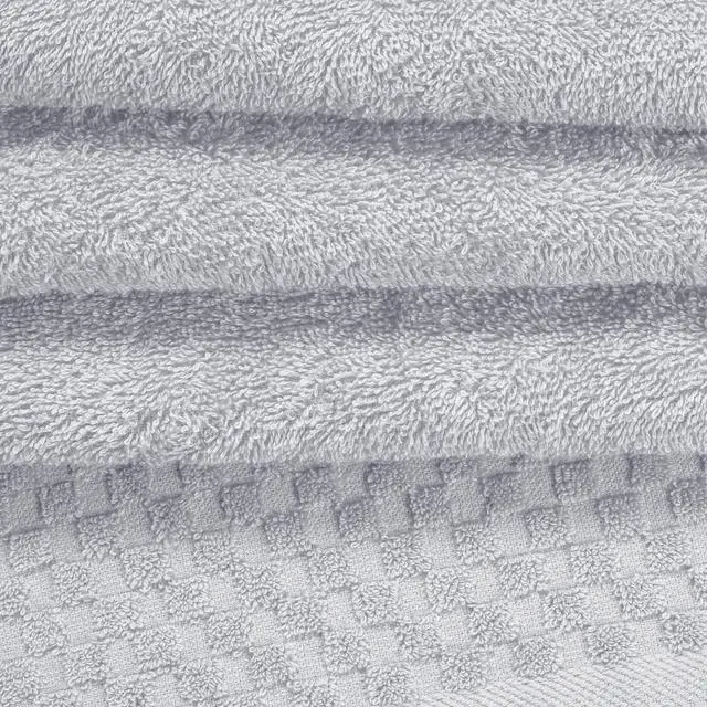 Alt view image 2 of 6 - Ultra Soft 2 Pack Oversized Bath Towel Set 28x55 inches, Cotton Large Bath Towels, Highly Absorbant Compact Quickdry & Lightweight Towel, Ideal for Gym Travel Camp Pool - Light Grey