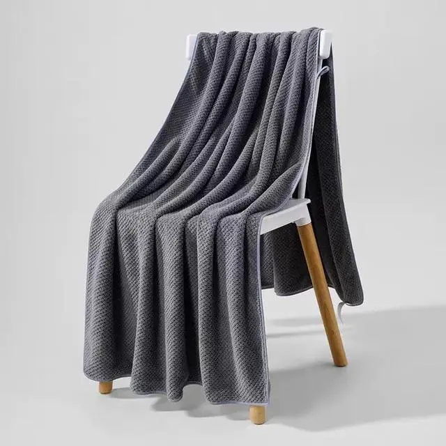 Alt view image 6 of 7 - 2-Pack Microfiber Towels 27x54(Inches), Ultra Soft Quick Dry Bath Towels, Highly Absorbent & Lightweight for Gym, Yoga, Travel, Spa, Home & Post-Workout, Large Bath Sheet Set