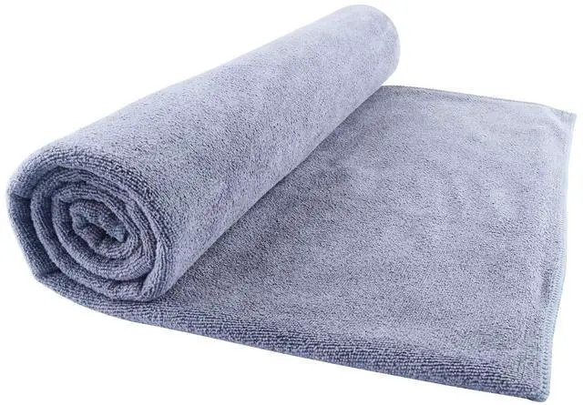 Main image of Oversized Microfiber Bath Towel (Bath Sheet), 1 Pack (32 x 71 Inch), Extra Large Super Absorbent, Quick Fast Dry, Soft Eco-Friendly Towel for Body, Bathroom, Travel (1PCS Grey)