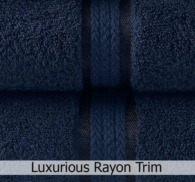 Alt view image 3 of 7 - Ultra Soft Washcloths - 12 Pack 100% Ringspun Cotton Facecloth