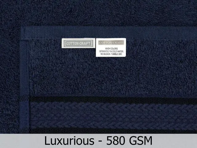 Alt view image 7 of 7 - Ultra Soft Washcloths - 12 Pack 100% Ringspun Cotton Facecloth