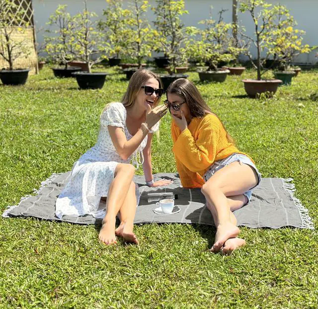 Alt view image 4 of 7 - Pack of 2 Turkish Beach Towel (40x72 Inches), Oversized 100% Cotton Sand Free Lightweight Absorbent Quick-Dry Beach Blanket, Extra Large Turkish Bath Towels for Travel (Cool Grey)