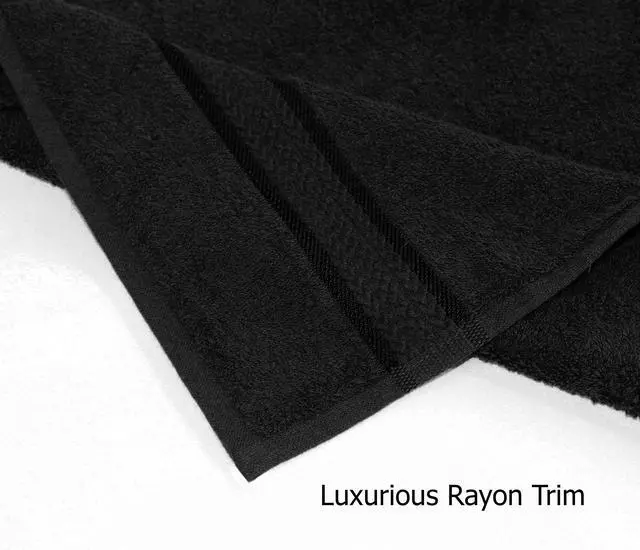 Alt view image 3 of 7 - Ultra Soft Washcloths - 12 Pack 100% Ringspun Cotton Facecloth