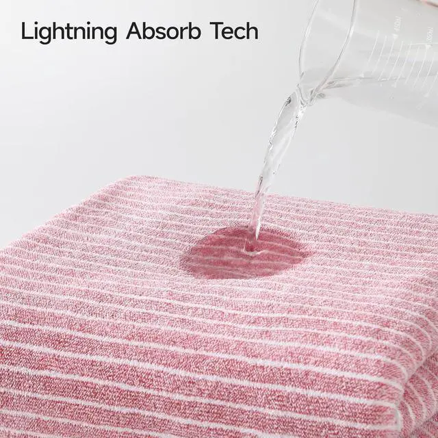 Alt view image 7 of 7 - Microfiber Bath Towel 35x70 Inches- Ultra Soft Quick Dry, Lightweight for Gym, Spa, Travel | Hotel Grade & Multi-Use| Single Pack