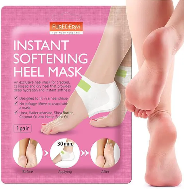 Main image of Moisturizing Foot Mask for Dry Cracked Heels (1 Pack) Intensive Hydrating Foot Mask for Deep Moisture & Heel Repair Soft Smooth Feet
