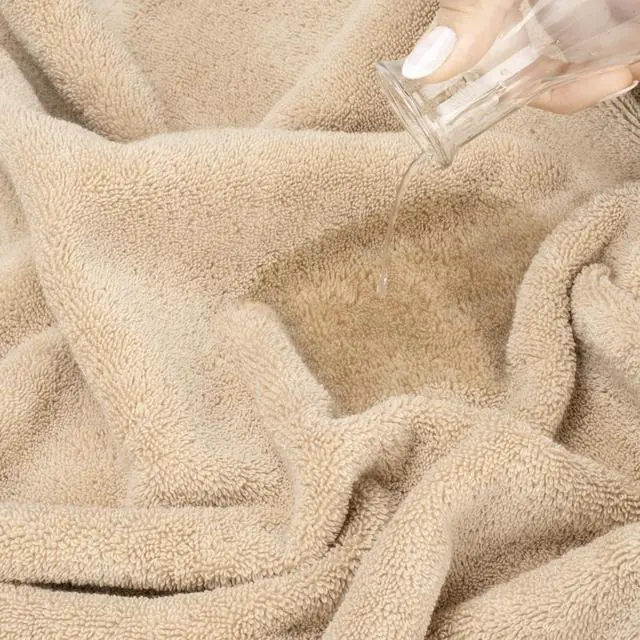 Alt view image 5 of 7 - Salem Washcloth Sets, 4 Piece Luxury 600 GSM 100% Cotton Washcloths for Bathroom, 13x13 inches Washrags Premium Quality Hand Face Towels, Beige