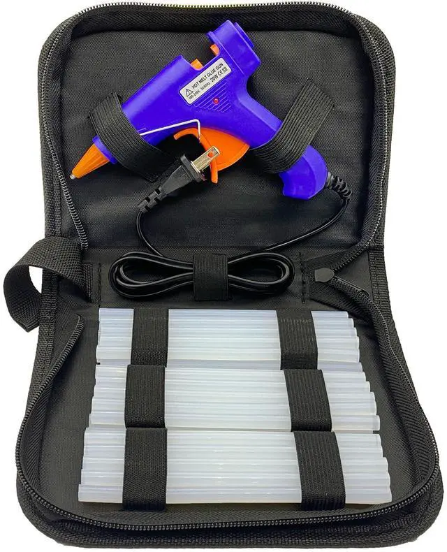 Main image of Hot Glue Gun Kit, Mini Hot Melt Glue Gun for Crafts with 30 Glue Sticks and Carry Case for Craft, School DIY Arts, and Home Repair