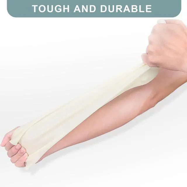 Alt view image 3 of 7 - 2 Pairs, 15 Inches, Nitrile Cleaning Gloves, Kitchen Dishwashing Gloves, Reusable, Durable, Water-Resistant, And Hypoallergenic (Small)